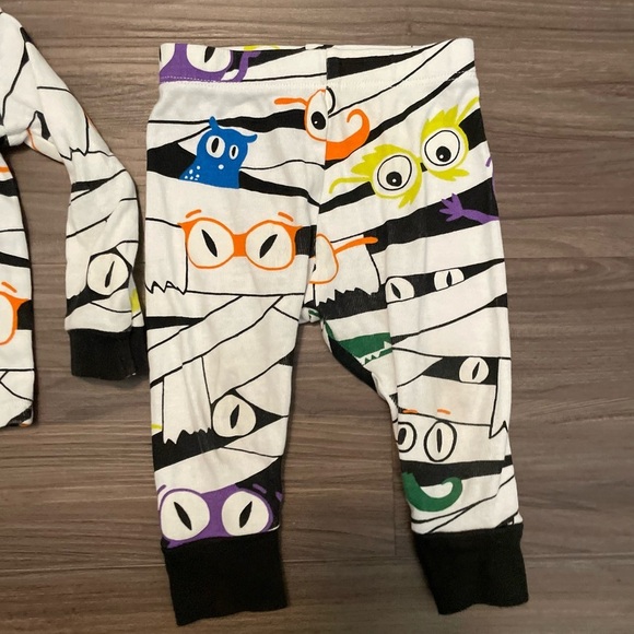 HYDE & EEK Baby Colorful Mummy Design Kids Pajama Set size 12M - Picture 5 of 6